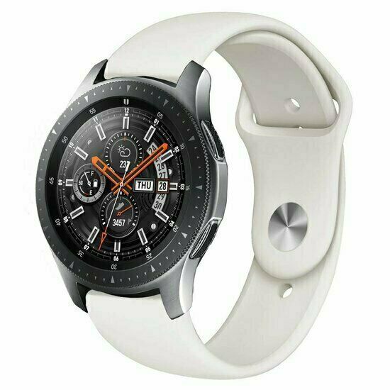Gummi-Sportarmband - Creme Wei&szlig; - Huawei Watch 4 (pro) / 3 (pro) / Ultimate