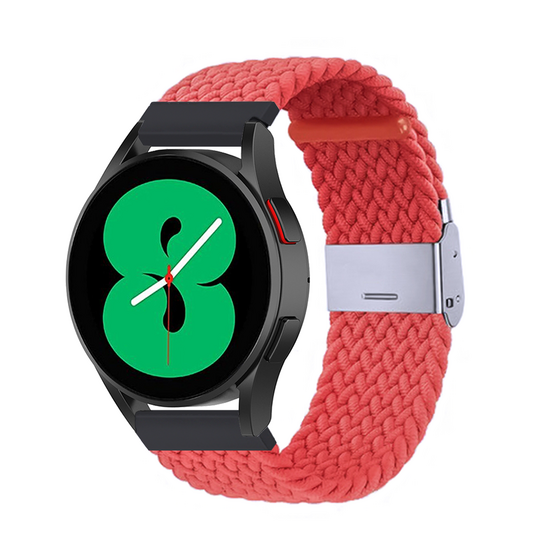 Geflochtenes Nylonband - Hellrot - Huawei Watch 4 (pro) / 3 (pro) / Ultimate