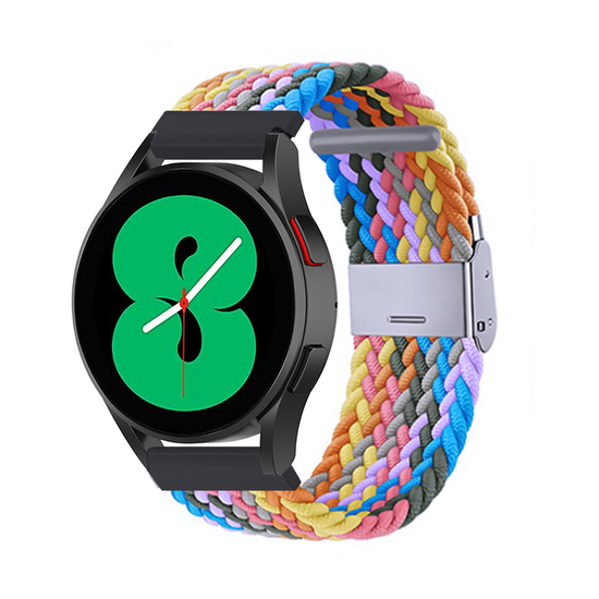 Geflochtenes Nylonband - Mehrfarbig Fr&uuml;hling - Huawei Watch 4 (pro) / 3 (pro) / Ultimate