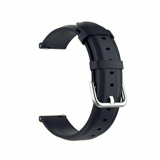 Klassisches Lederarmband - Dunkelblau - Huawei Watch 4 (pro) / 3 (pro) / Ultimate