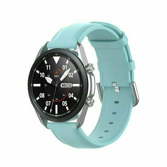 Klassisches Lederarmband - Blau - Huawei Watch 4 (pro) / 3 (pro) / Ultimate