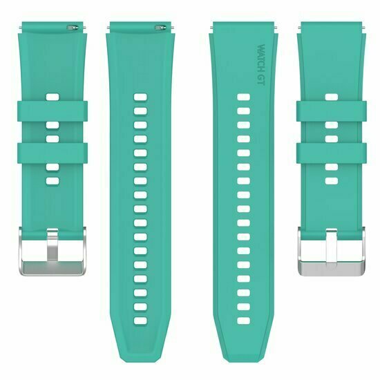 Silikon-Sportband - Aqua gr&uuml;n - Huawei Watch 4 (pro) / 3 (pro) / Ultimate