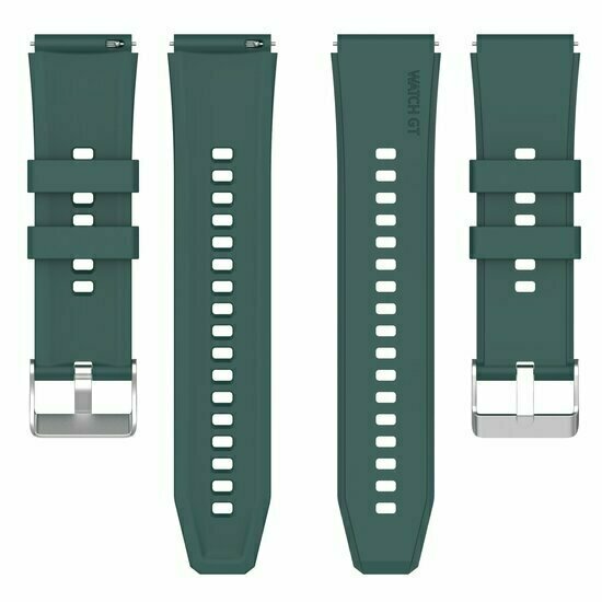 Silikon-Sportband - Dunkelgr&uuml;n - Huawei Watch 4 (pro) / 3 (pro) / Ultimate