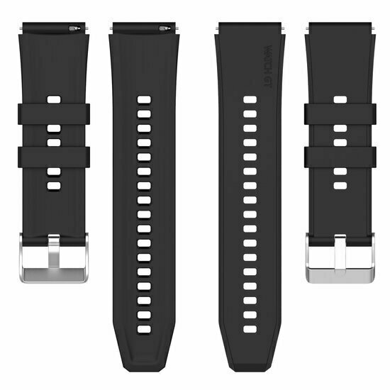 Silikon-Sportband - Schwarz - Huawei Watch 4 (pro) / 3 (pro) / Ultimate