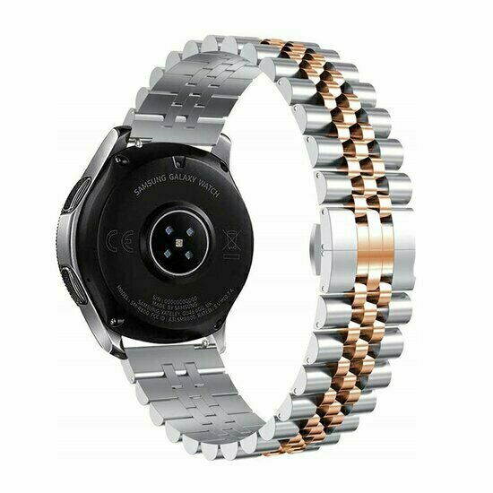 Stahlband - Silber / Ros&eacute;gold - Huawei Watch 4 (pro) / 3 (pro) / Ultimate