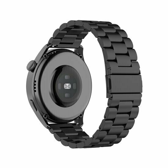Stahlgliederarmband - Schwarz - Huawei Watch 4 (pro) / 3 (pro) / Ultimate