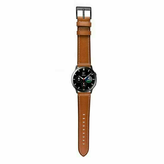 Lederarmband - Braun - Huawei Watch 4 (pro) / 3 (pro) / Ultimate