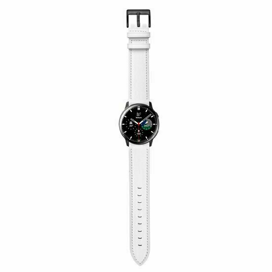 Lederarmband - Wei&szlig; - Huawei Watch 4 (pro) / 3 (pro) / Ultimate