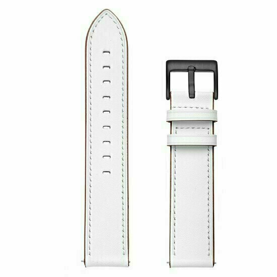 Lederarmband - Wei&szlig; - Huawei Watch 4 (pro) / 3 (pro) / Ultimate