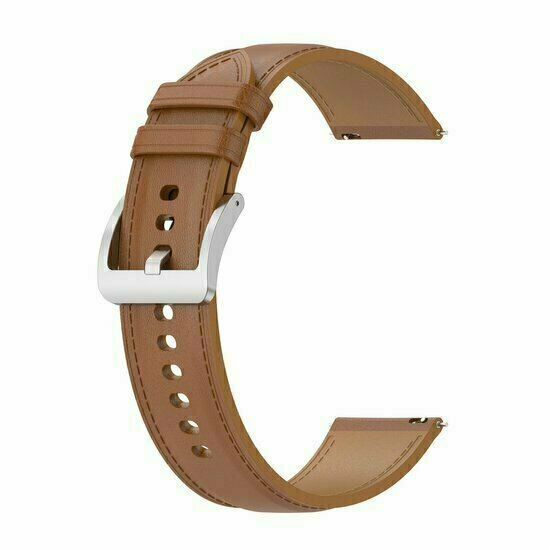 Luxuri&ouml;ses Lederarmband - Hellbraun - Huawei Watch 4 (pro) / 3 (pro) / Ultimate