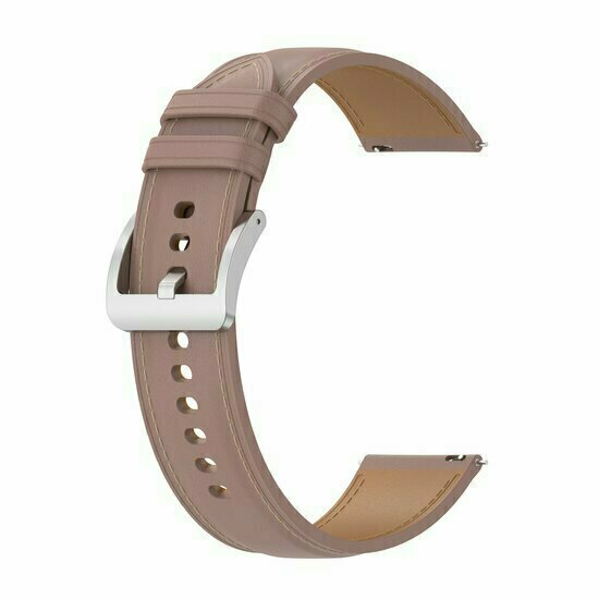Luxuri&ouml;ses Lederarmband - Altrosa - Huawei Watch 4 (pro) / 3 (pro) / Ultimate
