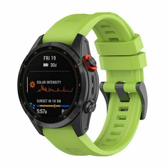 Silikon-Sportarmband - Gr&uuml;n - Garmin Instinct E - 40mm