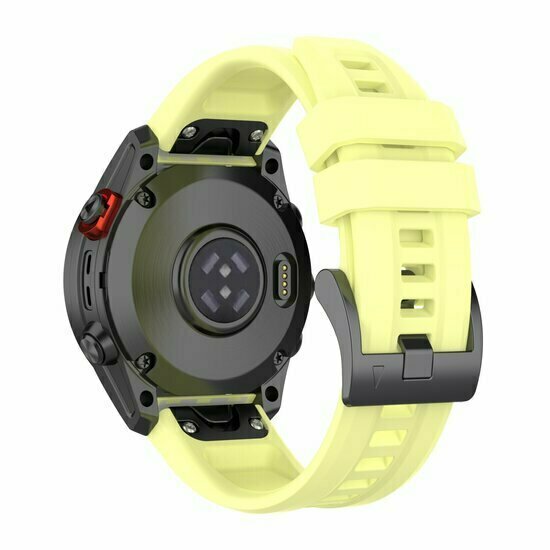 Silikon-Sportarmband - Gelb - Garmin Instinct E - 40mm