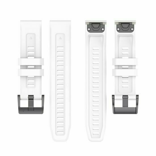 Silikon-Sportarmband - Wei&szlig; - Garmin Instinct E - 40mm