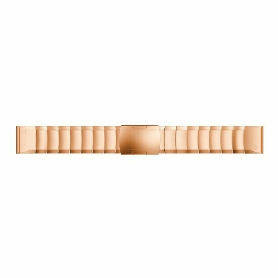 Edelstahl-Gliederarmband - Rose gold - Garmin Instinct E - 40mm