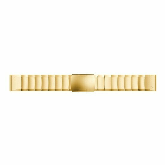 Edelstahl-Gliederarmband - Gold - Garmin Instinct E - 40mm