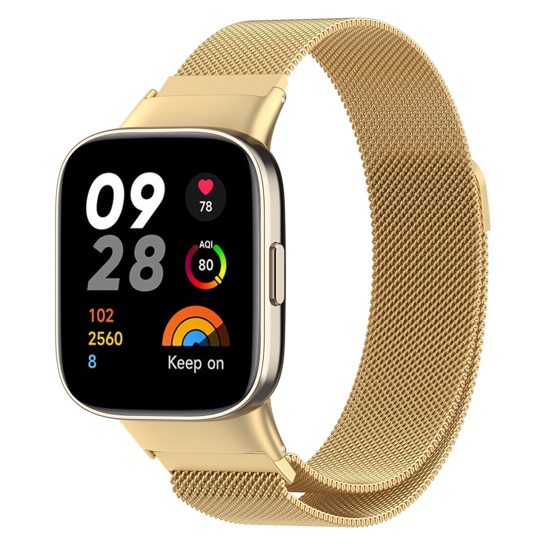 Milanaise Armband - Gold - Xiaomi Redmi Watch 3