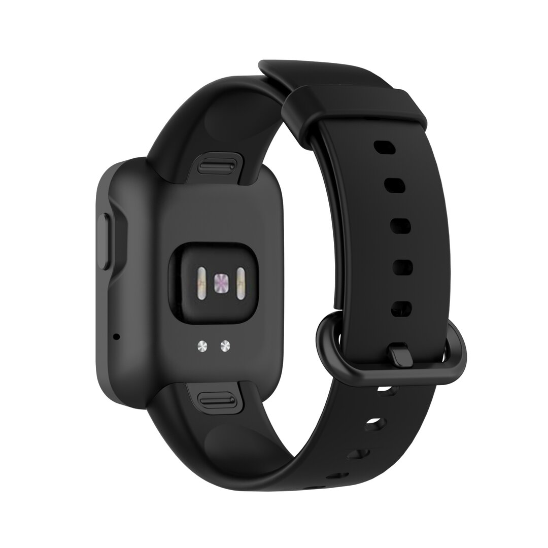 Klassisches Silikon-Sportband - Schwarz - Xiaomi Mi Watch Lite / Redmi Watch