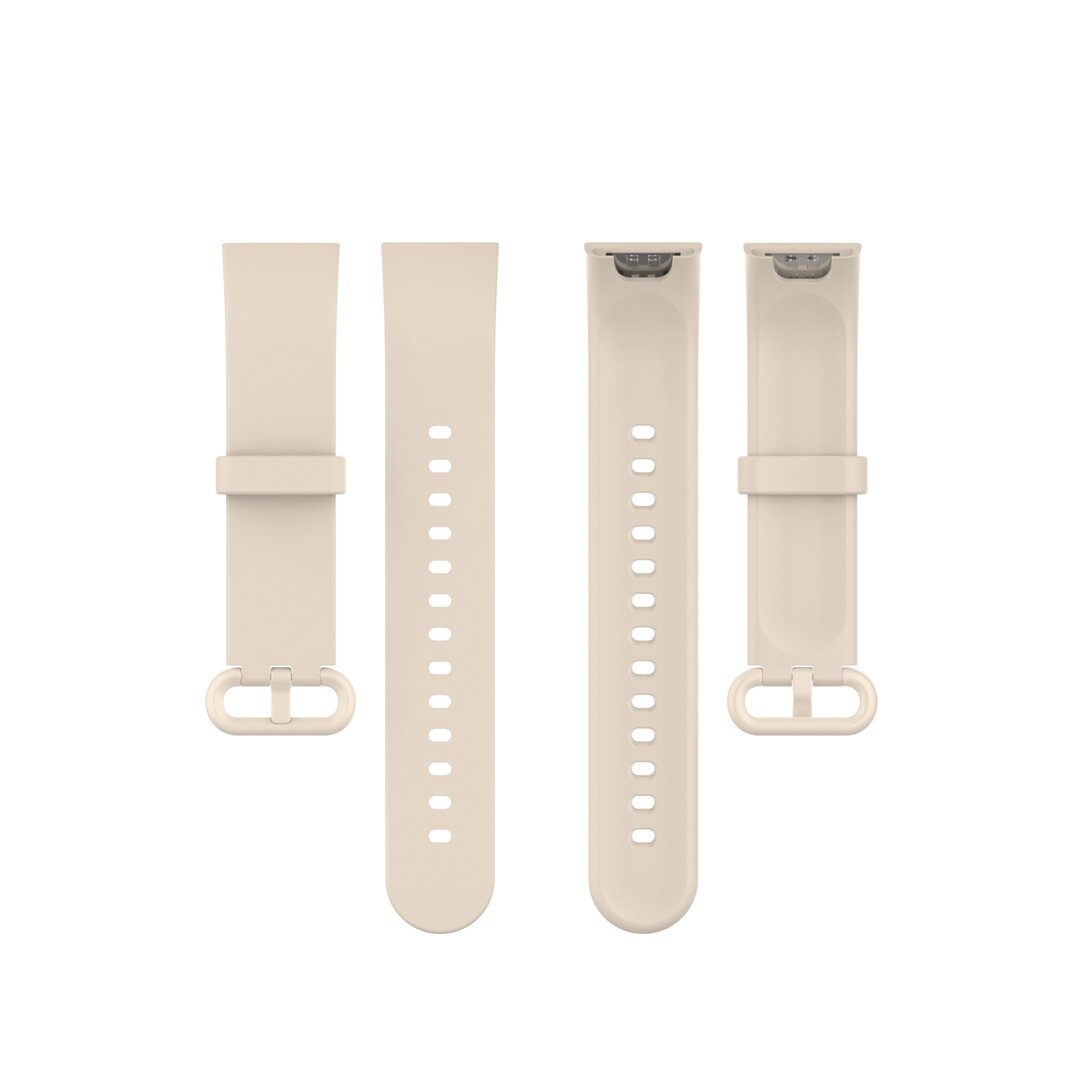 Klassisches Silikon-Sportband - Beige - Xiaomi Mi Watch Lite / Redmi Watch