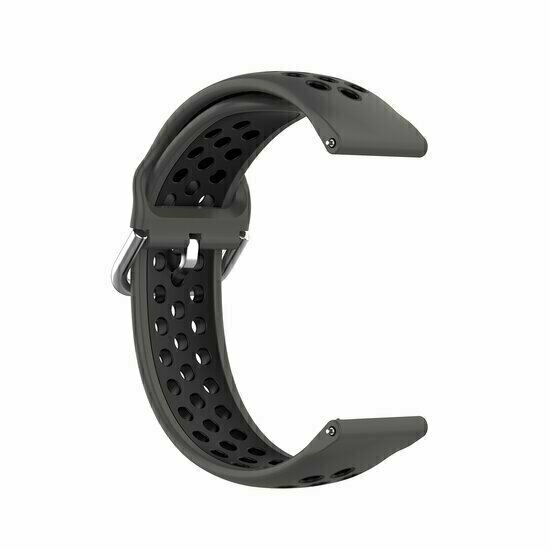 Silikon-Sportband mit Schnalle - Schwarz - Huawei Watch 4 (pro) / 3 (pro) / Ultimate