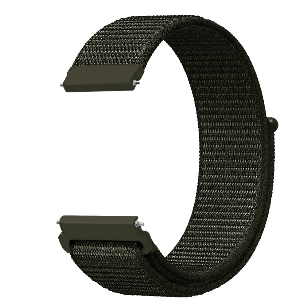 Samsung Galaxy Watch 4 - 40mm / 44mm - Sport Loop Armband - Armee gr&uuml;n