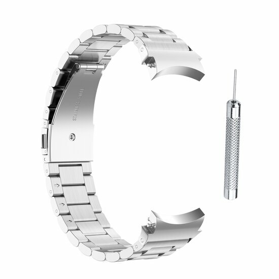 Samsung Galaxy Watch 4 - 40mm / 44mm - Stahlgliederband - Silber