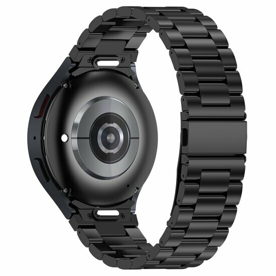 Stahlband mit Verbindungsknopf - Schwarz - Samsung Galaxy Watch 6 Classic - 47mm &amp; 43mm