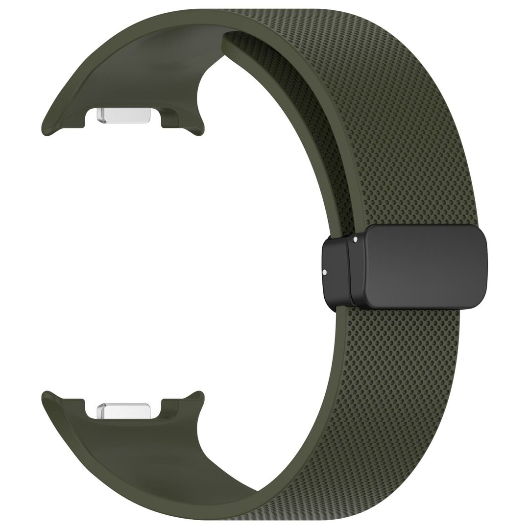 D-Schnalle Sportband - Armee gr&uuml;n - Samsung Galaxy Watch 8 - 40mm / 44mm