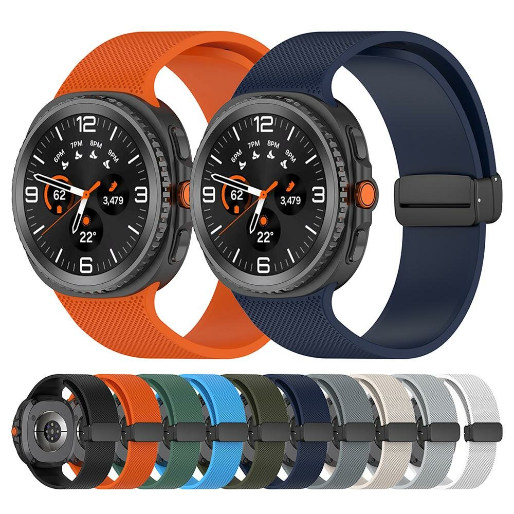 D-Schnalle Sportband - Armee gr&uuml;n - Samsung Galaxy Watch 8 - 40mm / 44mm