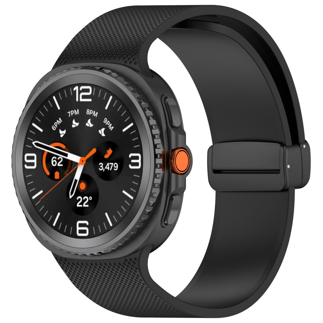 D-Schnalle Sportband - Schwarz - Samsung Galaxy Watch 8 - 40mm / 44mm