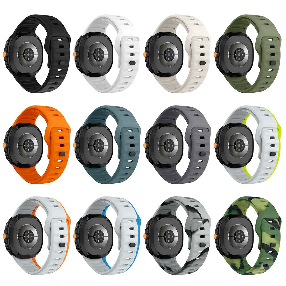 Wave Silikonarmband - Grau - Samsung Galaxy Watch 8 - 40mm / 44mm