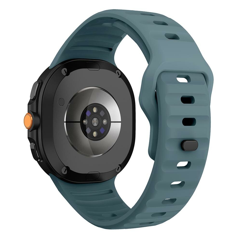 Wave Silikonarmband - Grau-Blau - Samsung Galaxy Watch 8 - 40mm / 44mm