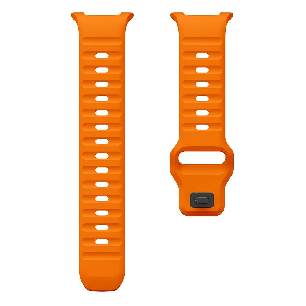Wave Silikonarmband - Orange - Samsung Galaxy Watch 8 - 40mm / 44mm