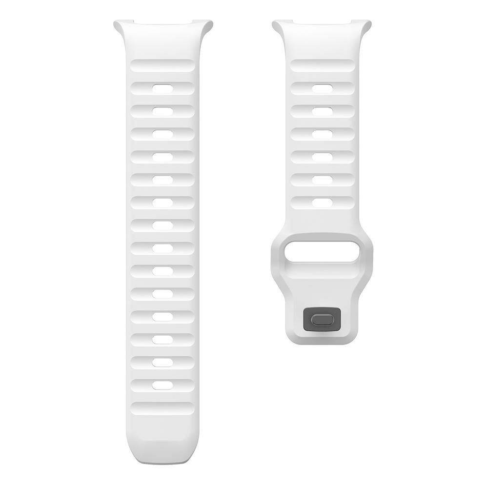 Wave Silikonarmband - Wei&szlig; - Samsung Galaxy Watch 8 - 40mm / 44mm
