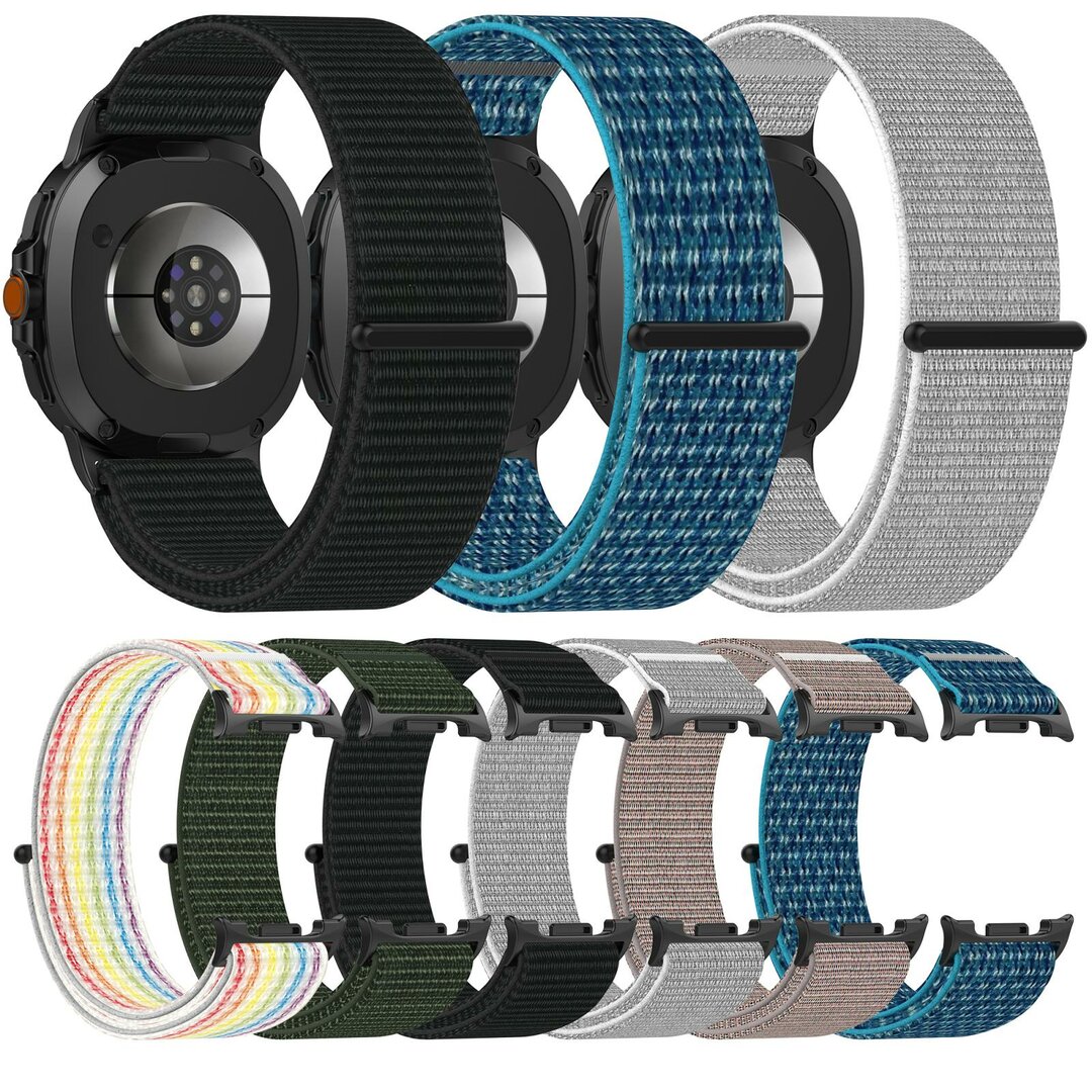 Sportloop Nylonband - Mehrfarbig - Samsung Galaxy Watch 8 - 40mm / 44mm