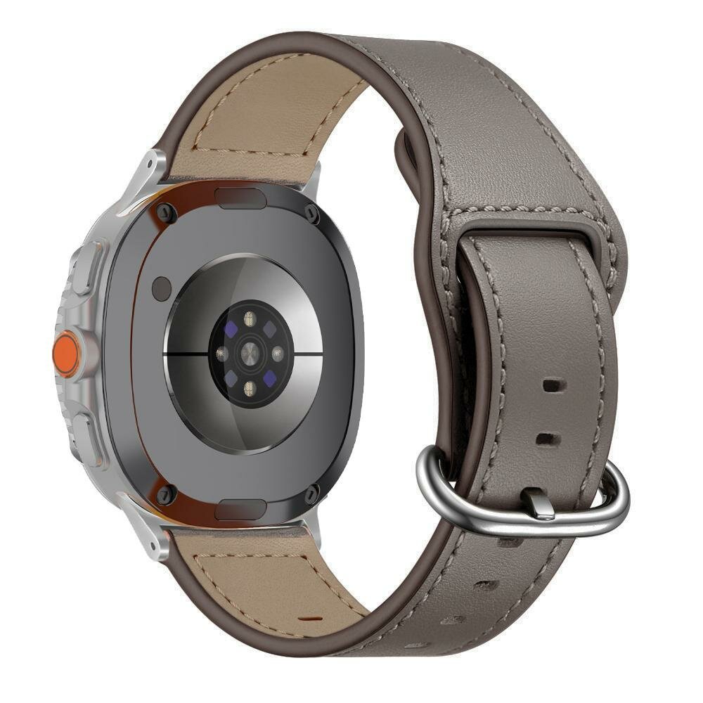 Klassisches Lederarmband - Taupe - Samsung Galaxy Watch 8 - 40mm / 44mm