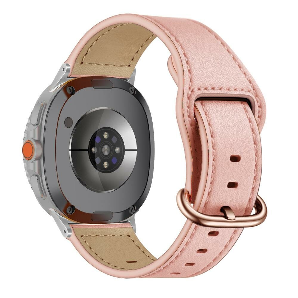 Klassisches Lederarmband - Rosa - Samsung Galaxy Watch 8 - 40mm / 44mm