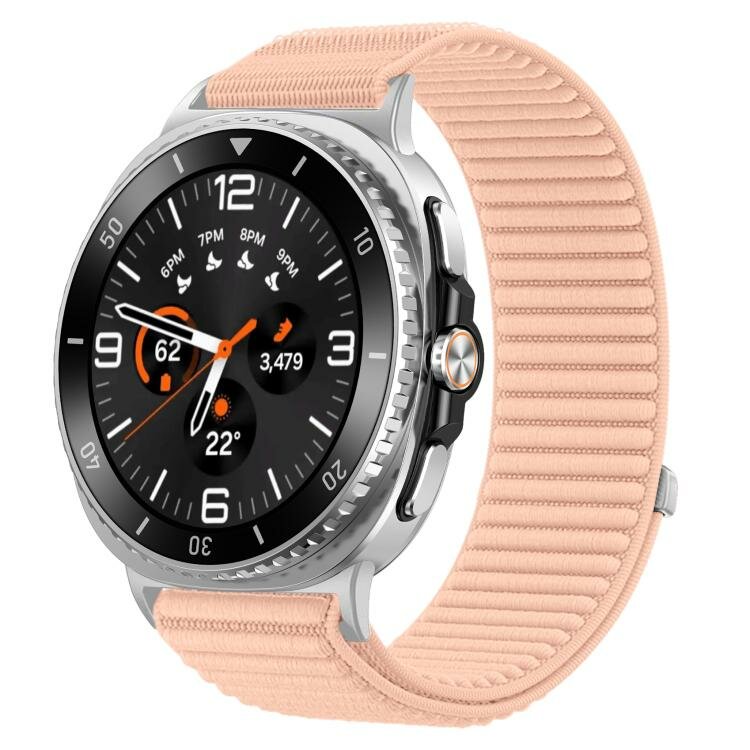 Nylon-Rippenband - Sand Pink - Samsung Galaxy Watch 8 - 40mm / 44mm