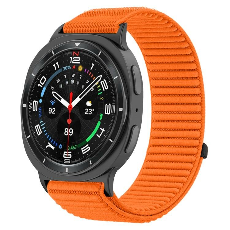 Nylon-Rippenband - Orange - Samsung Galaxy Watch 8 - 40mm / 44mm