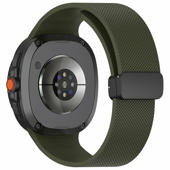 D-Schnalle Sportband - Armeegr&uuml;n - Samsung Galaxy Watch 8 Classic - 46mm