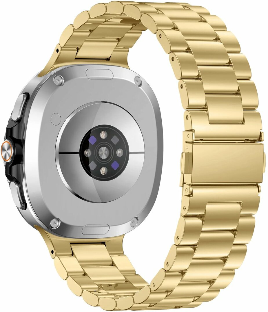 Stahlgliederarmband - Gold - Samsung Galaxy Watch 8 Classic - 46mm