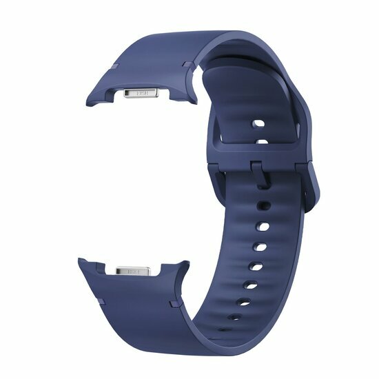 Weiches Silikonband - Gr&ouml;&szlig;e: M/L - Dunkelblau - Samsung Galaxy Watch 8 Classic - 46mm