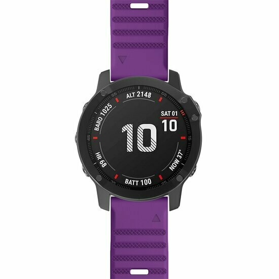 Silikonband - Lila - Garmin Fenix 7 / 6 / 5
