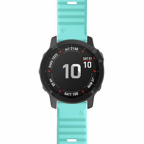 Silikonband - Hellblau - Garmin Fenix 7 / 6 / 5