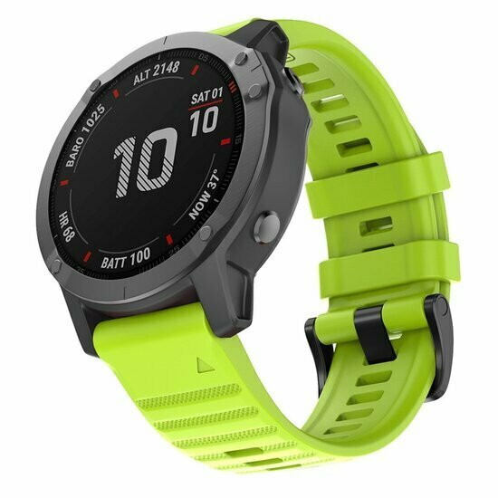Silikonband - Gr&uuml;n - Garmin Fenix 7 / 6 / 5