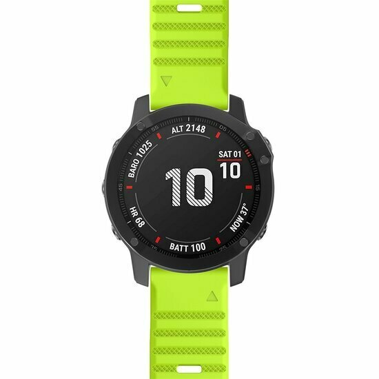 Silikonband - Gr&uuml;n - Garmin Fenix 7 / 6 / 5