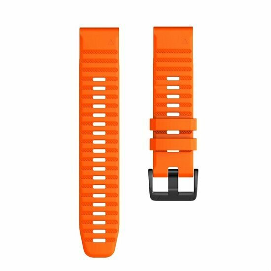 Silikonarmband - Orange - Garmin Epix Gen 2 (47mm) / MARQ / Quatix 7/6/5