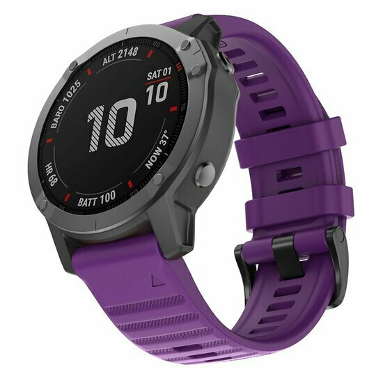 Silikonarmband - Lila - Garmin Forerunner 745 / 935 / 945 / 955 / 965