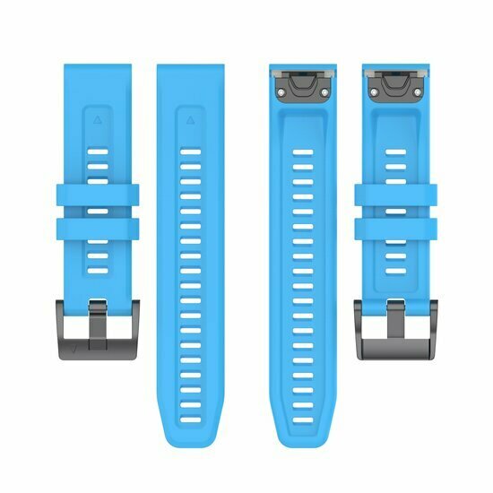 Silikon-Sportarmband - Blau - Garmin Tactix 8 - 51mm