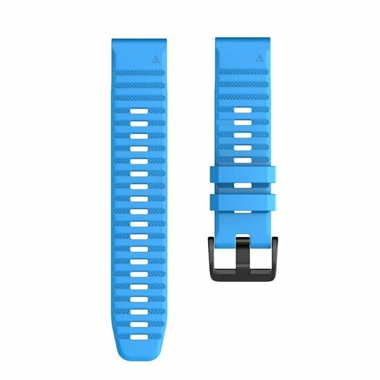 Silikonband - Blau - Garmin Tactix 8 - 51mm
